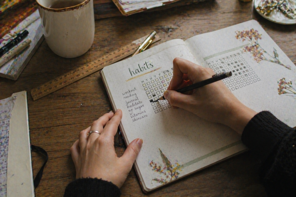 Трекер привычек в бумажном планере: как оформить и использовать